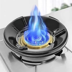black gas saver burner stand gas